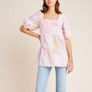NWT Anthropologie Maeve Gable Tiered Tunic